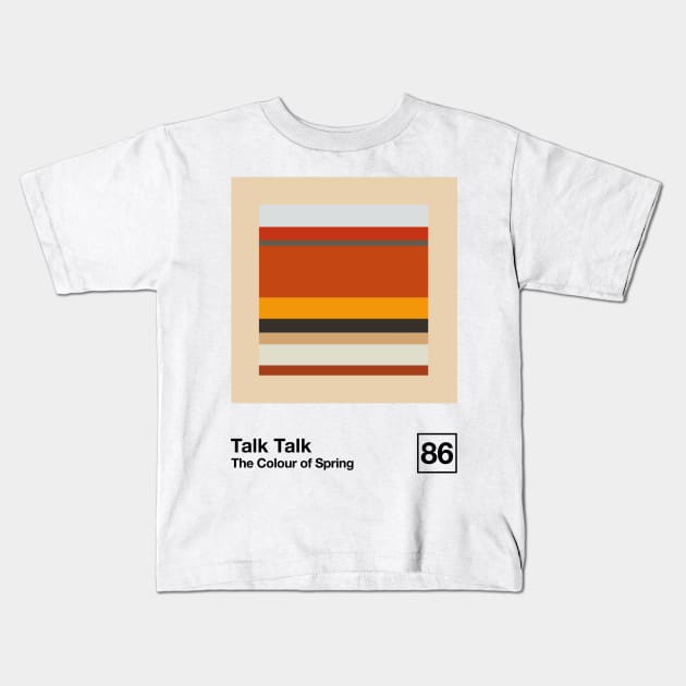 The Colour Of Spring / Minimalist Style Graphic Artwork Poster Design Kids T-Shirt by saudade